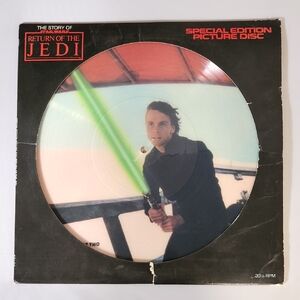 Star Wars Return of the Jedi Picture Disc Vinyl AS IS